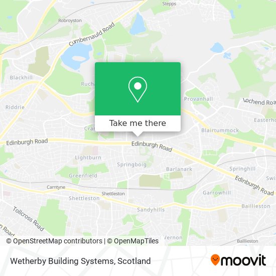 Wetherby Building Systems map