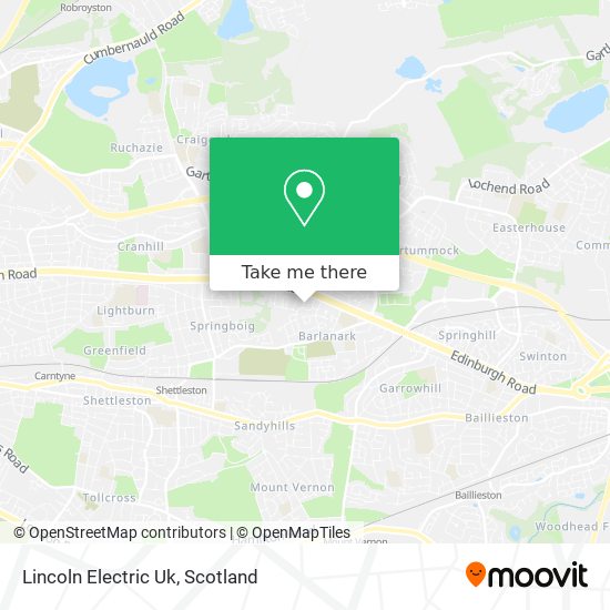 Lincoln Electric Uk map