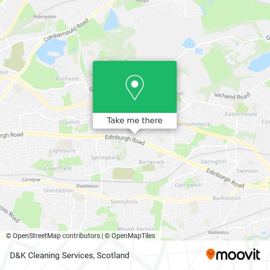 D&K Cleaning Services map