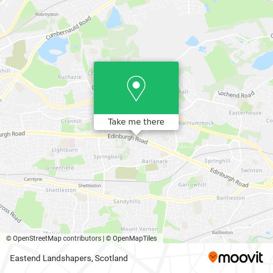 Eastend Landshapers map