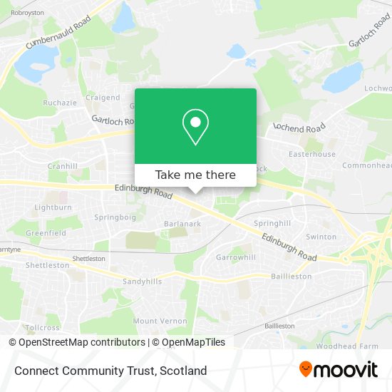 Connect Community Trust map