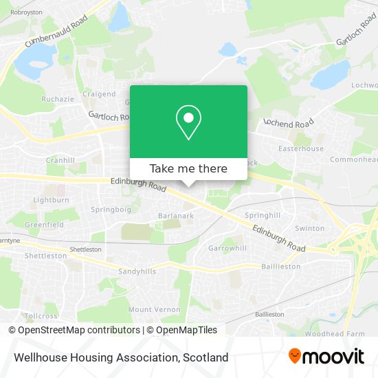 Wellhouse Housing Association map