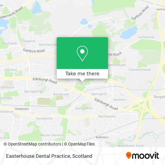 Easterhouse Dental Practice map