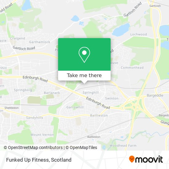 Funked Up Fitness map