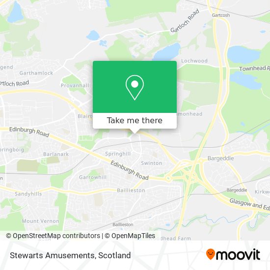 Stewarts Amusements map
