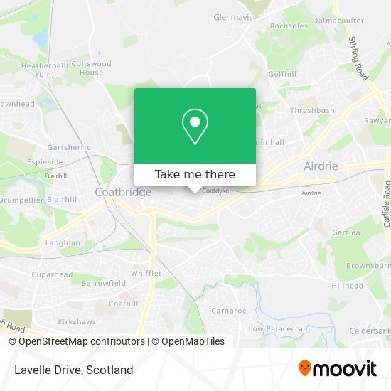 Lavelle Drive map