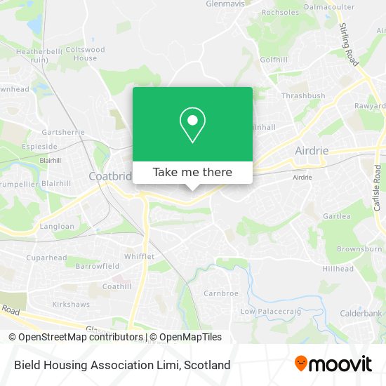 Bield Housing Association Limi map
