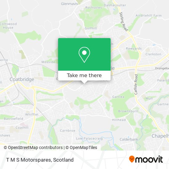 T M S Motorspares map