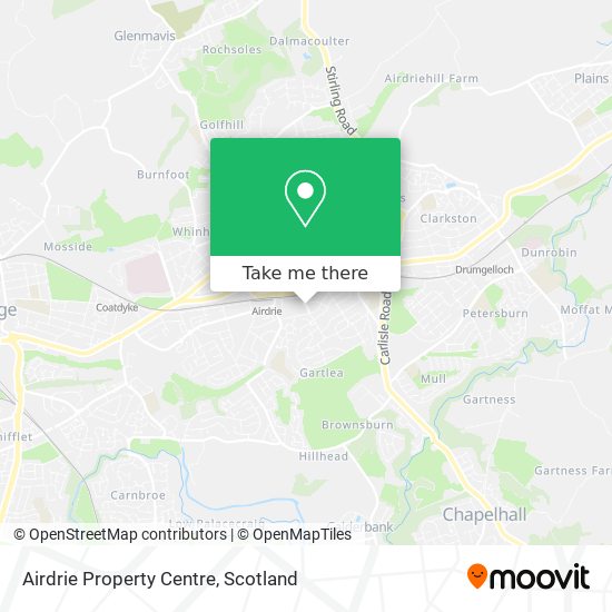 Airdrie Property Centre map