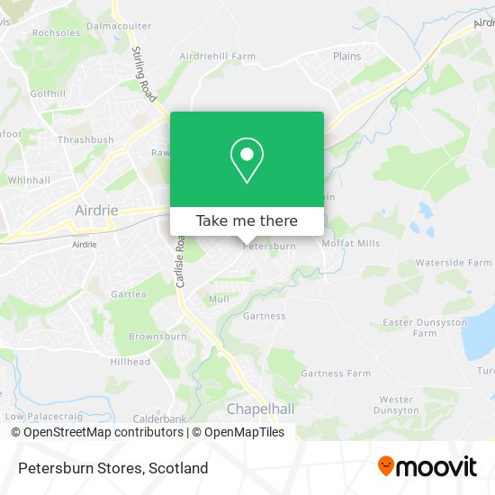 Petersburn Stores map