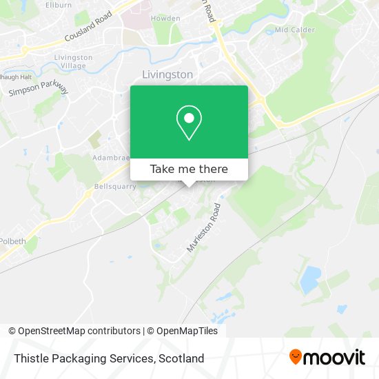 Thistle Packaging Services map