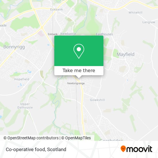 Co-operative food map