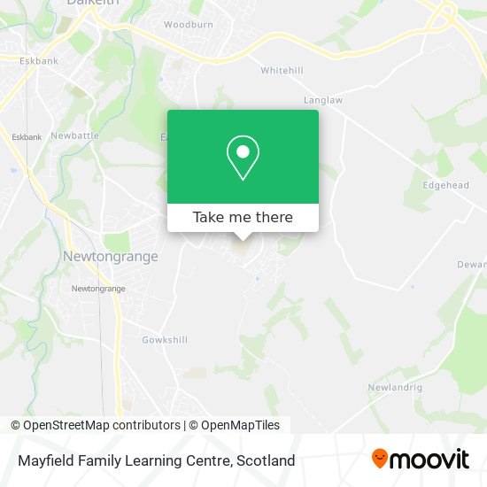 Mayfield Family Learning Centre map