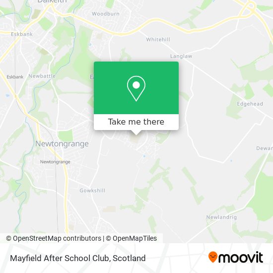 Mayfield After School Club map