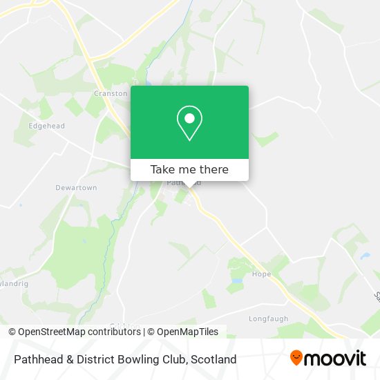 Pathhead & District Bowling Club map