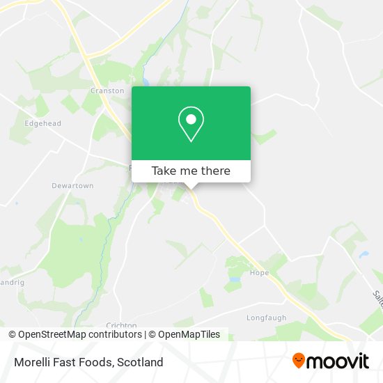 Morelli Fast Foods map