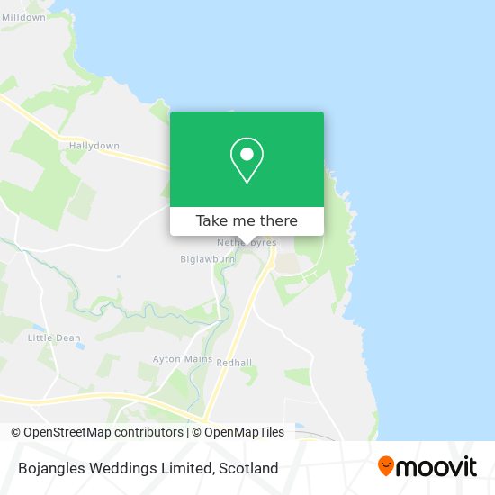 Bojangles Weddings Limited map