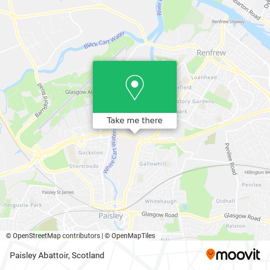 Paisley Abattoir map