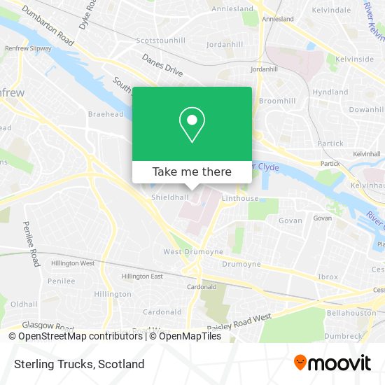 Sterling Trucks map
