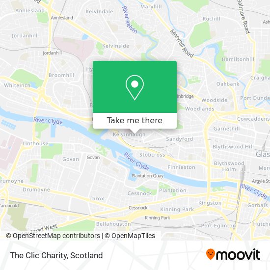 The Clic Charity map