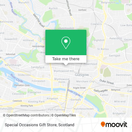 Special Occasions Gift Store map