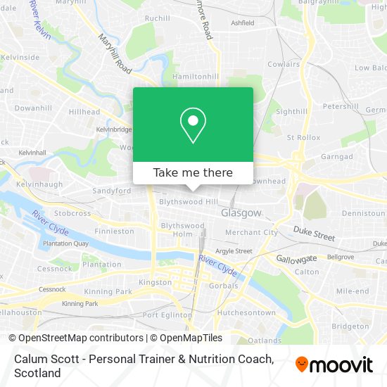 Calum Scott - Personal Trainer & Nutrition Coach map