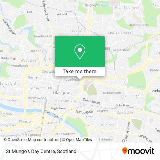 St Mungo's Day Centre map