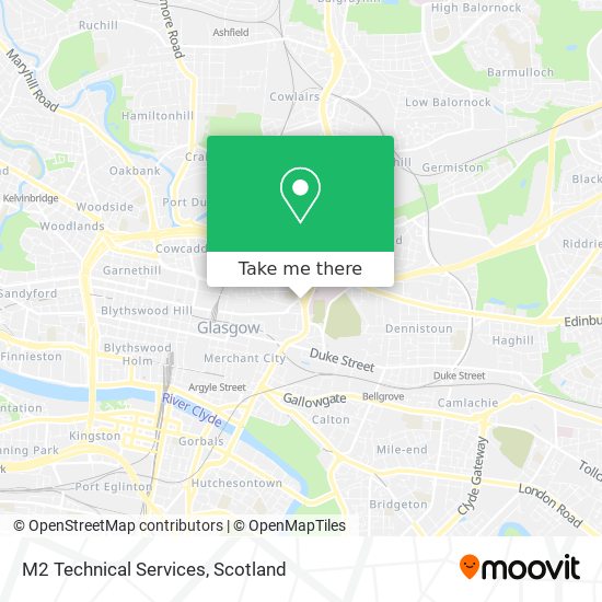 M2 Technical Services map