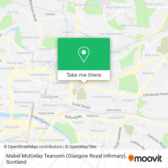 Mabel McKinlay Tearoom (Glasgow Royal Infirmary) map
