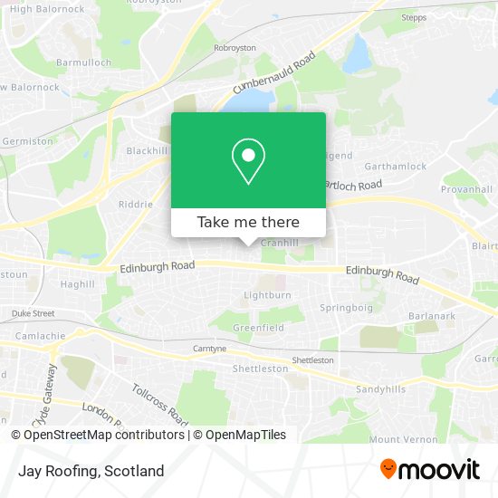 Jay Roofing map