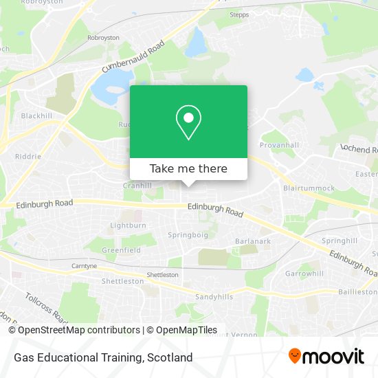 Gas Educational Training map