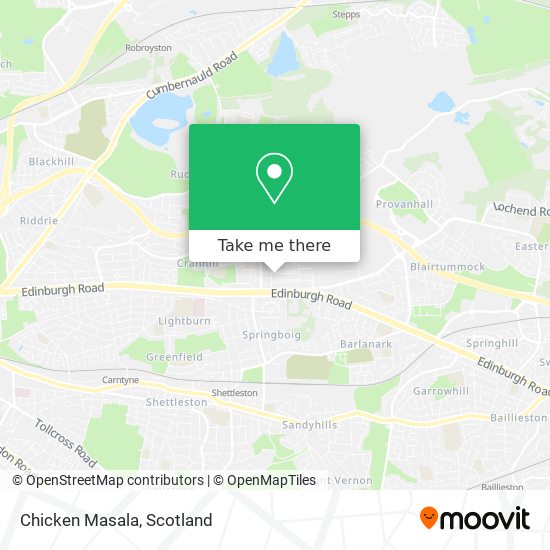 Chicken Masala map