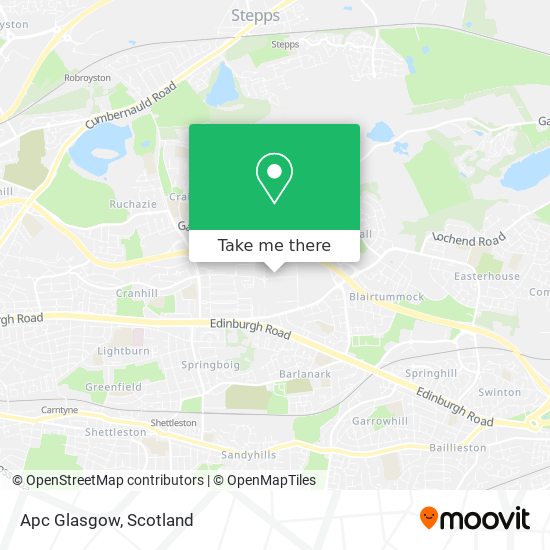 Apc Glasgow map