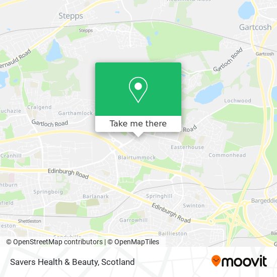 Savers Health & Beauty map