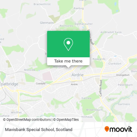 Mavisbank Special School map