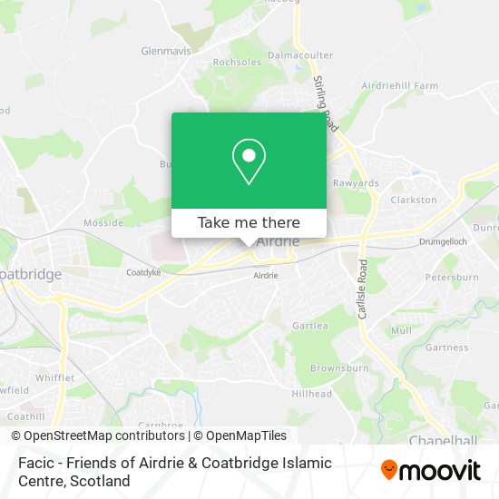 Facic - Friends of Airdrie & Coatbridge Islamic Centre map