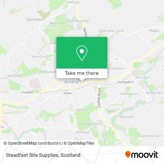 Steadfast Site Supplies map