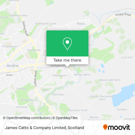 James Catto & Company Limited map