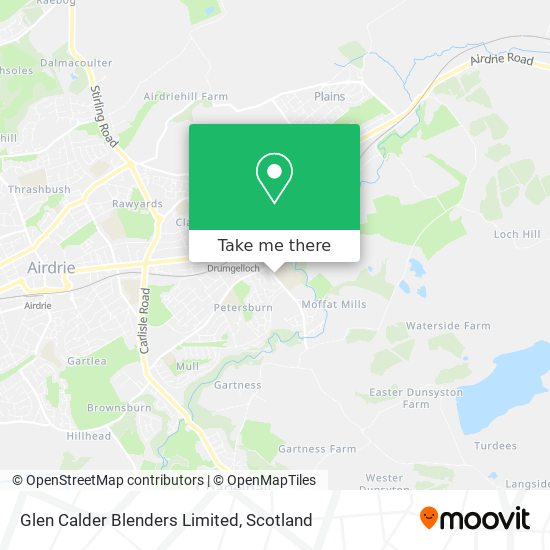 Glen Calder Blenders Limited map