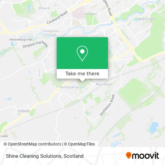 Shine Cleaning Solutions map