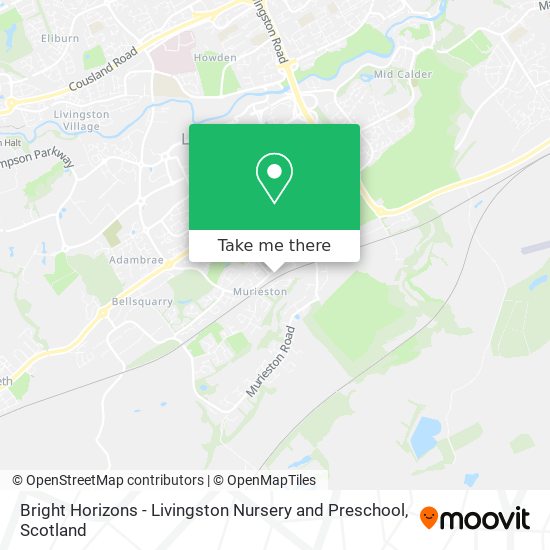 Bright Horizons - Livingston Nursery and Preschool map
