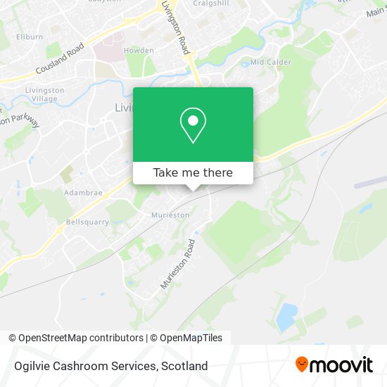Ogilvie Cashroom Services map