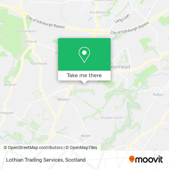 Lothian Trading Services map