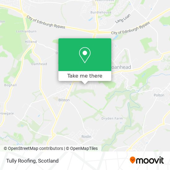 Tully Roofing map