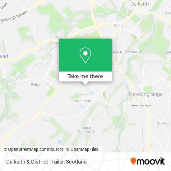 Dalkeith & District Trailer map