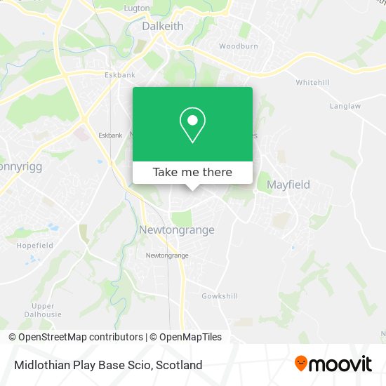 Midlothian Play Base Scio map