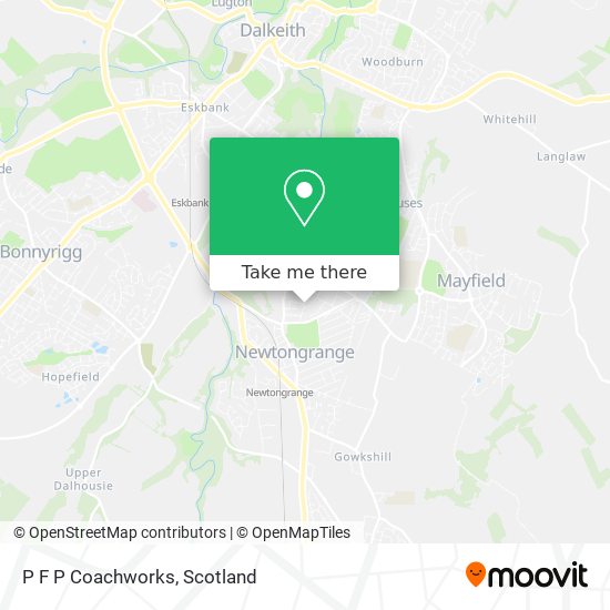 P F P Coachworks map