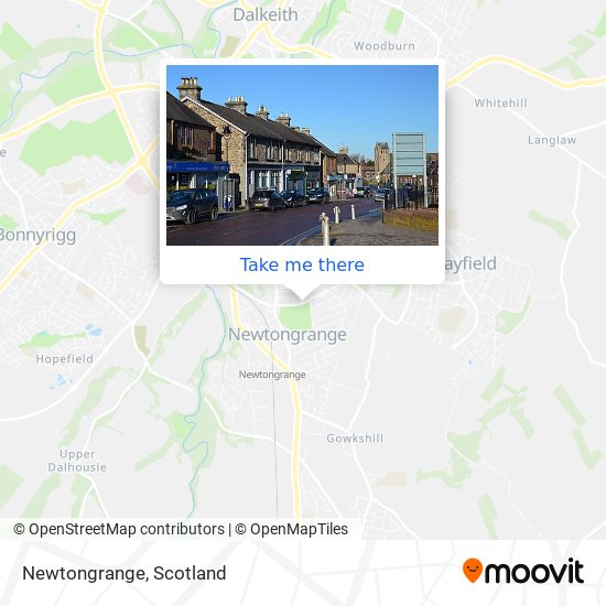 Newtongrange map