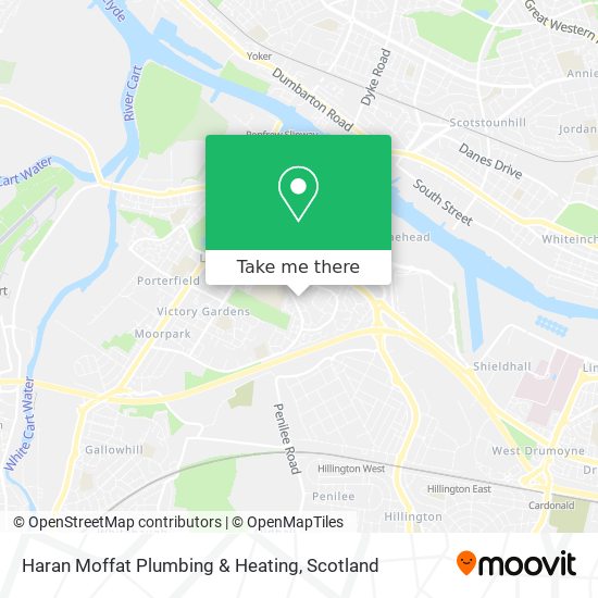 Haran Moffat Plumbing & Heating map
