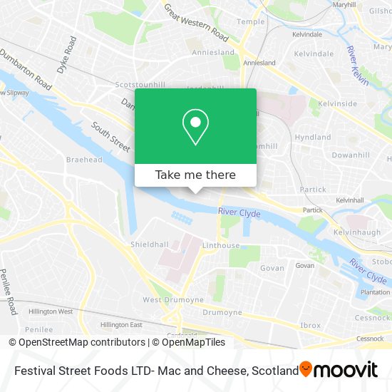 Festival Street Foods LTD- Mac and Cheese map